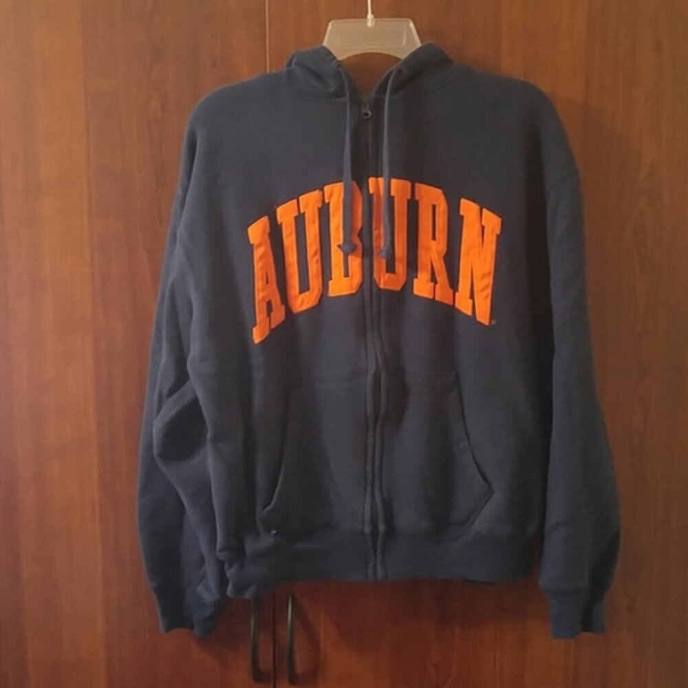 WOMEN'S AUBURN ZIP HOODIE SIZE LARGE